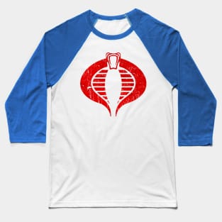 Cobra Commander // Dangerous Organization Baseball T-Shirt